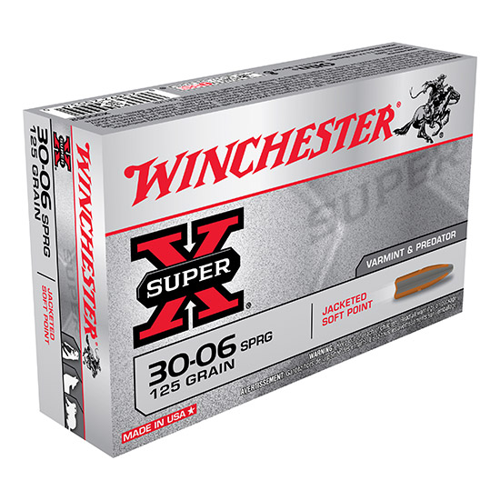 WIN SUPER-X 30-06 125GR PSP 20/10 - Ammunition